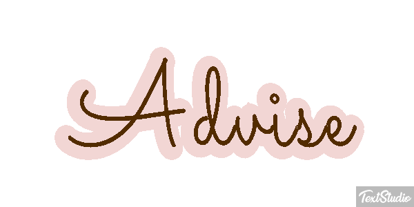 Advise Effet de texte