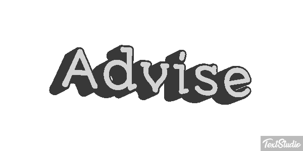 Advise Effet de texte