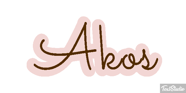 Akos Text effect