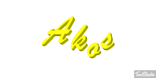 Akos Text effect