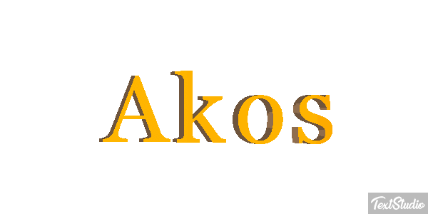 Akos Text effect