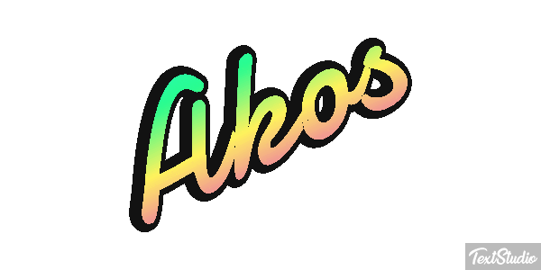 Akos Text effect