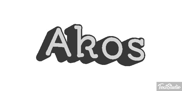 Akos Text effect