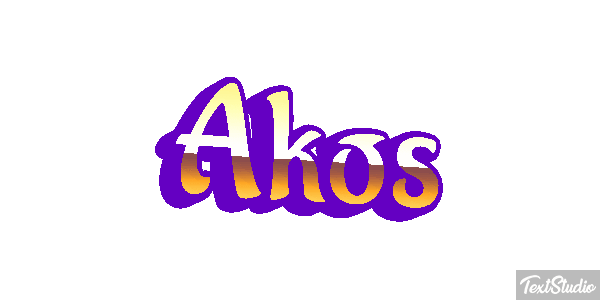 Akos Text effect