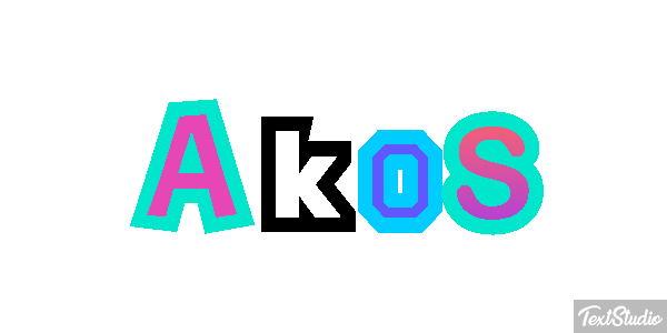 Akos Text effect