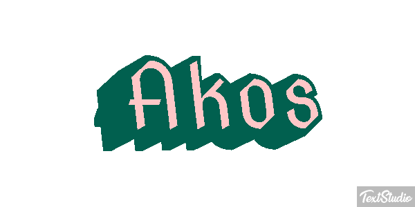 Akos Text effect