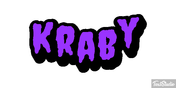Kraby Efekt tekstowy