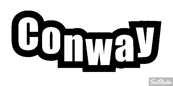 Conway Effetto testo