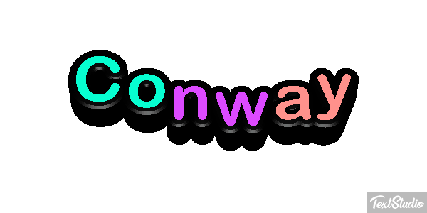 Conway Effetto testo