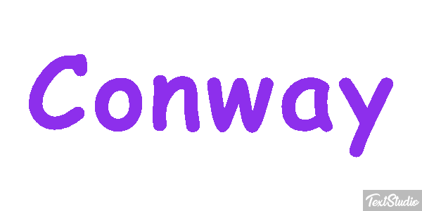 Conway Effetto testo