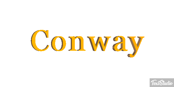 Conway Effetto testo