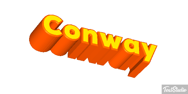 Conway Effetto testo