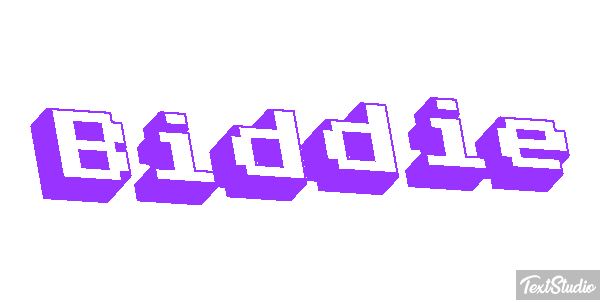 Biddie Text effect