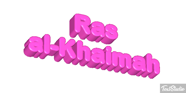 Ras al-Khaimah Texteffekt