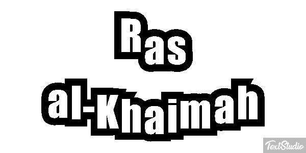 Ras al-Khaimah Texteffekt