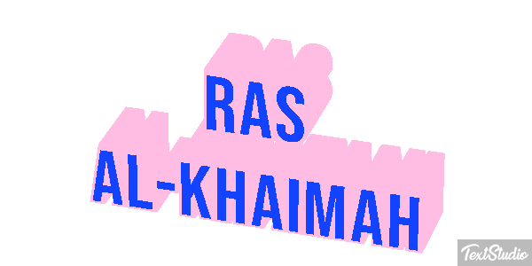 Ras al-Khaimah Texteffekt