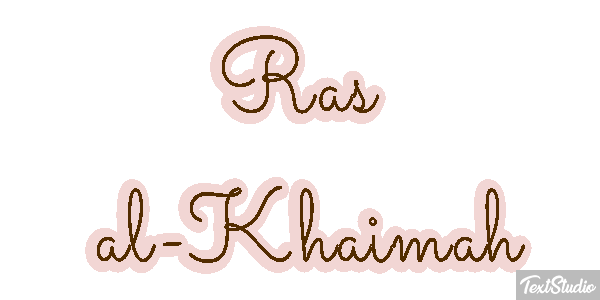 Ras al-Khaimah Texteffekt