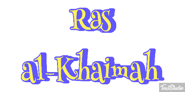 Ras al-Khaimah Texteffekt
