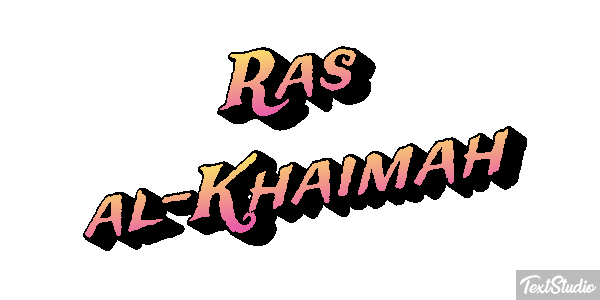 Ras al-Khaimah Texteffekt