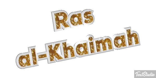 Ras al-Khaimah Texteffekt