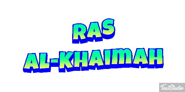 Ras al-Khaimah Texteffekt