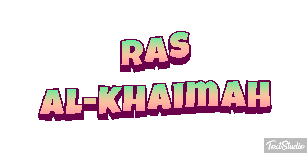 Ras al-Khaimah Texteffekt