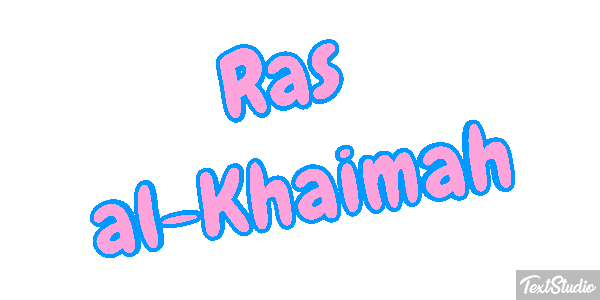 Ras al-Khaimah Texteffekt