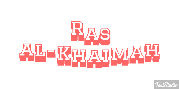 Ras al-Khaimah Texteffekt