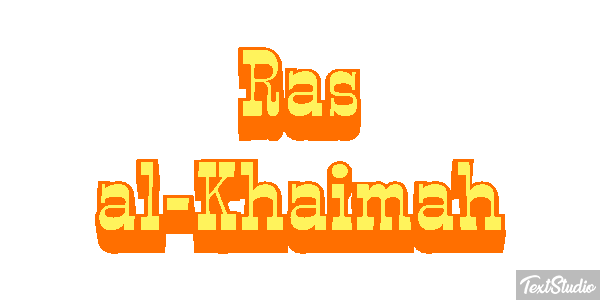 Ras al-Khaimah Texteffekt