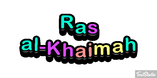 Ras al-Khaimah Texteffekt