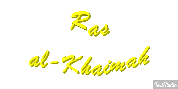 Ras al-Khaimah Texteffekt