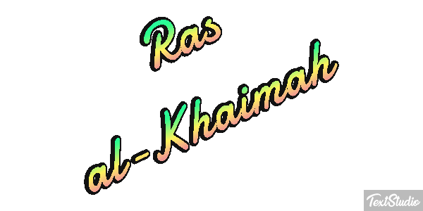 Ras al-Khaimah Texteffekt