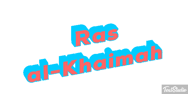 Ras al-Khaimah Texteffekt