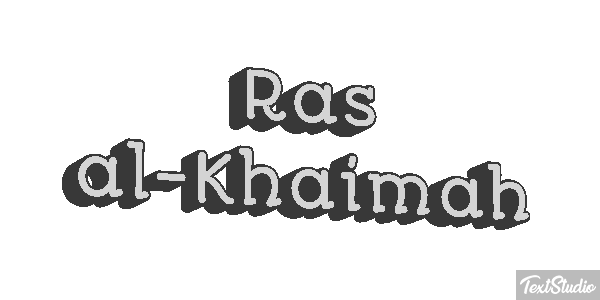 Ras al-Khaimah Texteffekt