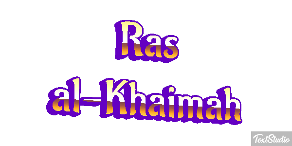Ras al-Khaimah Texteffekt