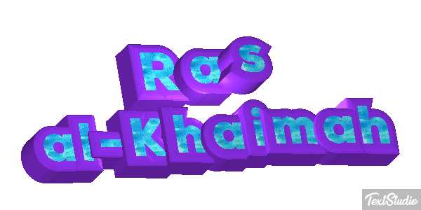 Ras al-Khaimah Texteffekt
