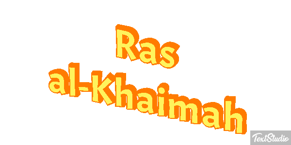Ras al-Khaimah Texteffekt