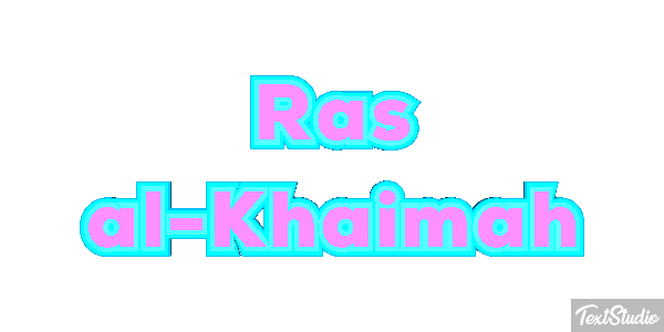 Ras al-Khaimah Texteffekt