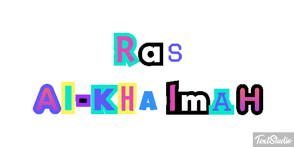 Ras al-Khaimah Texteffekt