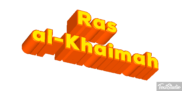 Ras al-Khaimah Texteffekt