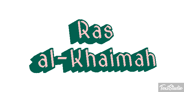 Ras al-Khaimah Texteffekt