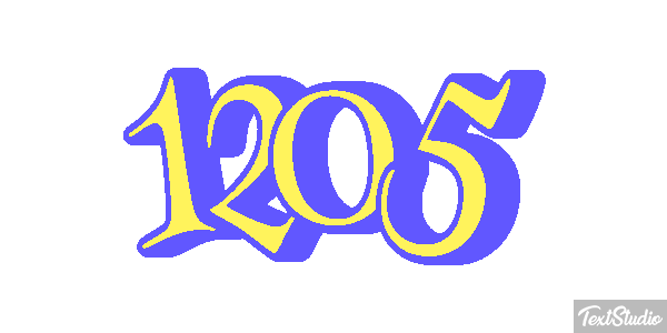 1205 Text effect