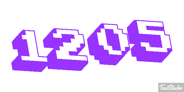 1205 Text effect