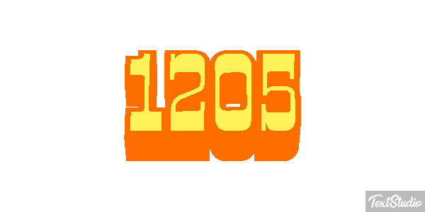 1205 Text effect