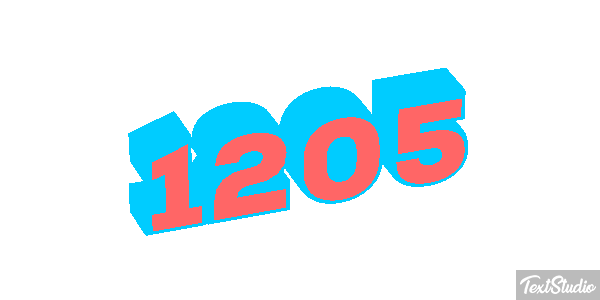 1205 Text effect
