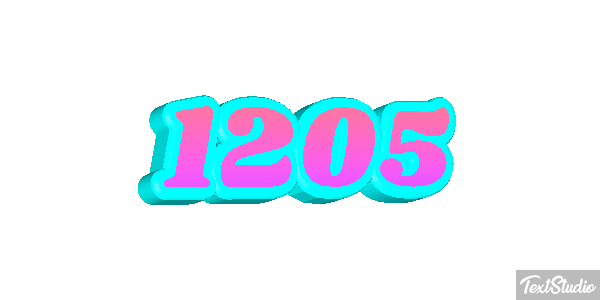 1205 Text effect