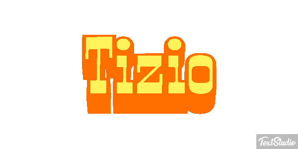 Tizio Effetto testo