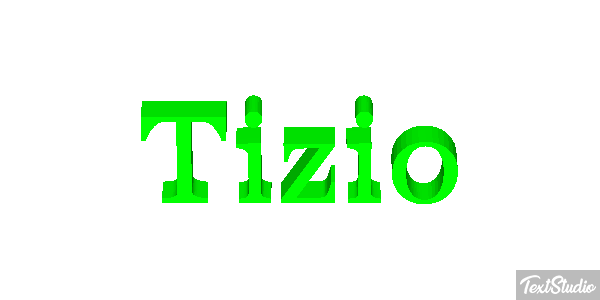 Tizio Effetto testo