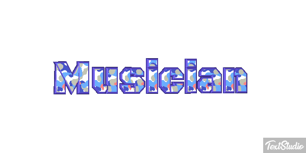 Musician Tekst effect