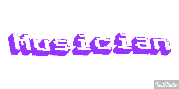 Musician Tekst effect